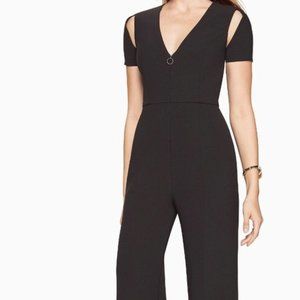 Women's BCBG Maxazria Johnny Cutout Black Jumpsuit, Size small